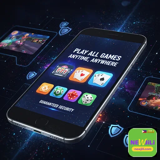 Filipino casino app showcasing mobile gaming experience - newjili